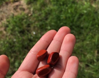 Small red Jasper tumbles | Tumbled stones | Red Jasper stones | crystals