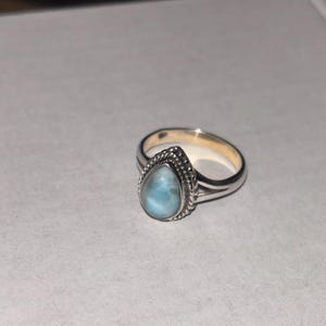 Larimar Sterling Silver size 7