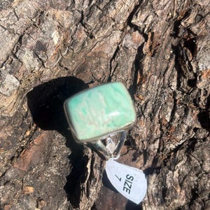 Variscite Sterling Silver Size 7