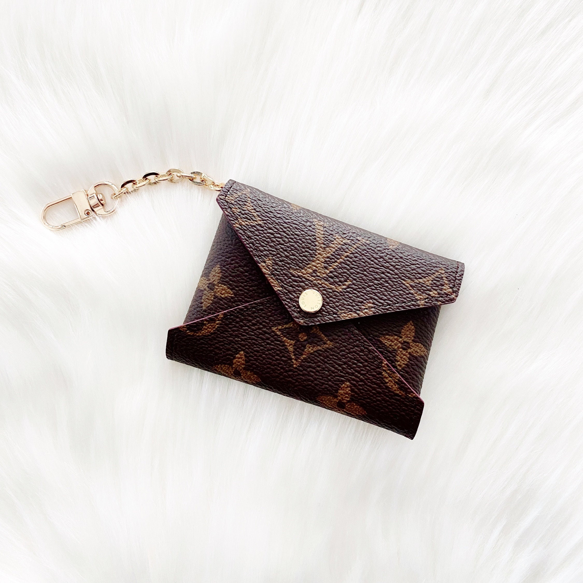 Louis Vuitton Kirigami Pouch Bag Charm and Key Holder Monogram Canvas