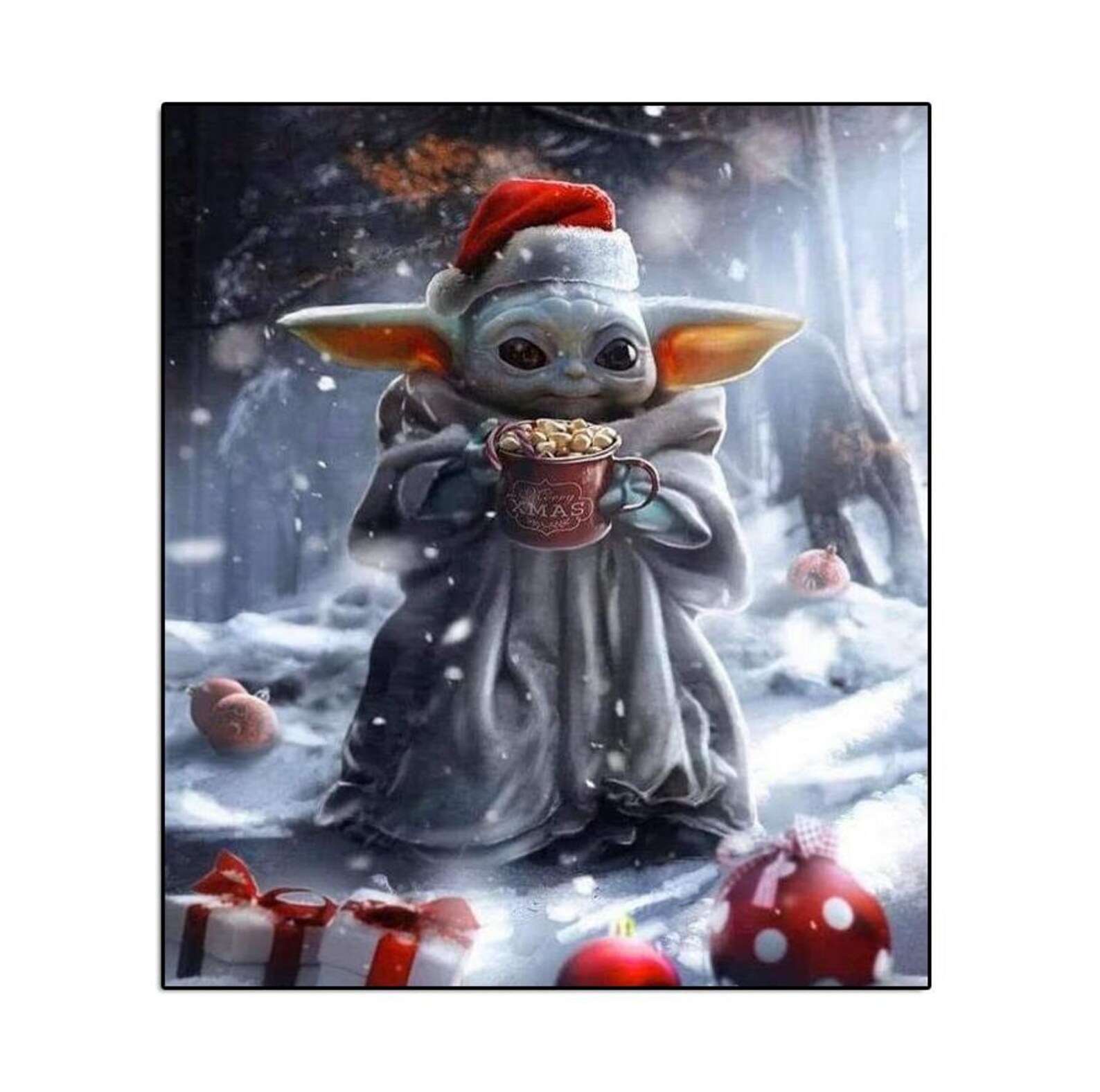 5D Diamond Painting Yoda baby Kits for Adults Rhinestone Etsy