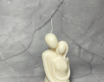 Bougie couple /amoureux/bougie love/candle/home decor/anniversaire/marriage