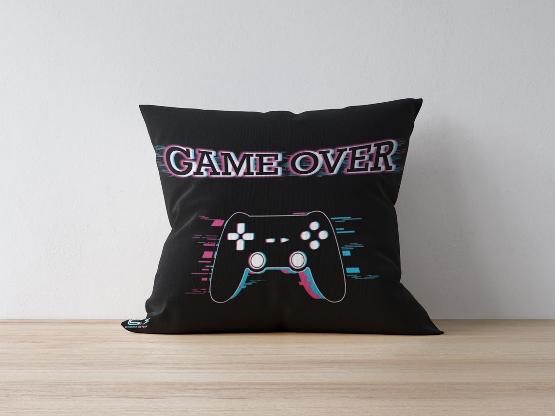 Gaming Room Decorative Pillows Cushions Pillow Cover Modern Etsy
