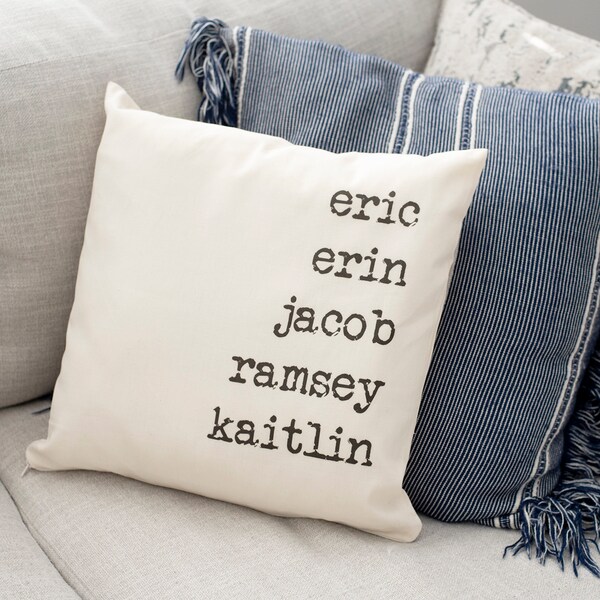 Custom Quote Pillow Etsy