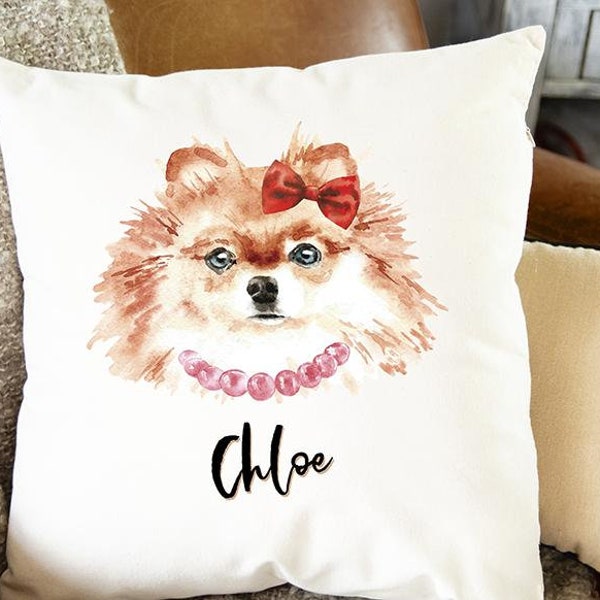 Dog Throw Pillows Etsy