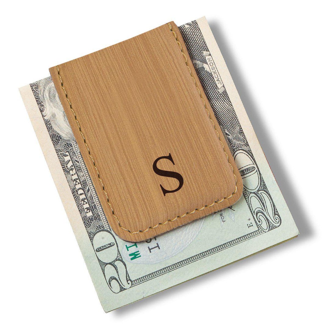 Men's Money Clip Single Initial Retirement Etsy