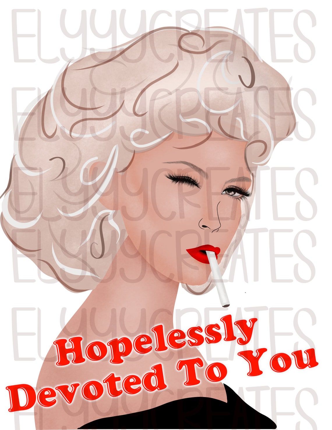 SANDY GREASE HOPELESSLY devoted to you png for sublimation Etsy