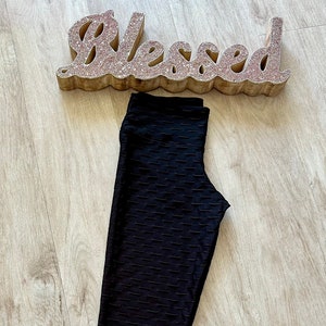 Basic Black Leggings| Squat Proof | High Waisted | High-end Brazilian Supplex Lycra®.