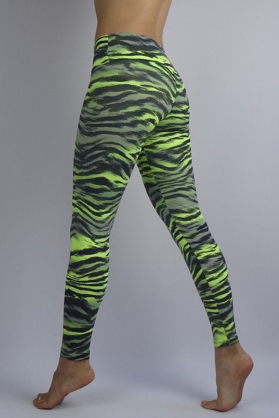 Printed Leggings Brazilian Supplex Women Active Athletic Wear Pants  S-M-L-XL