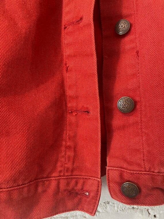 Carole Little Patchwork Denim Jacket - image 6