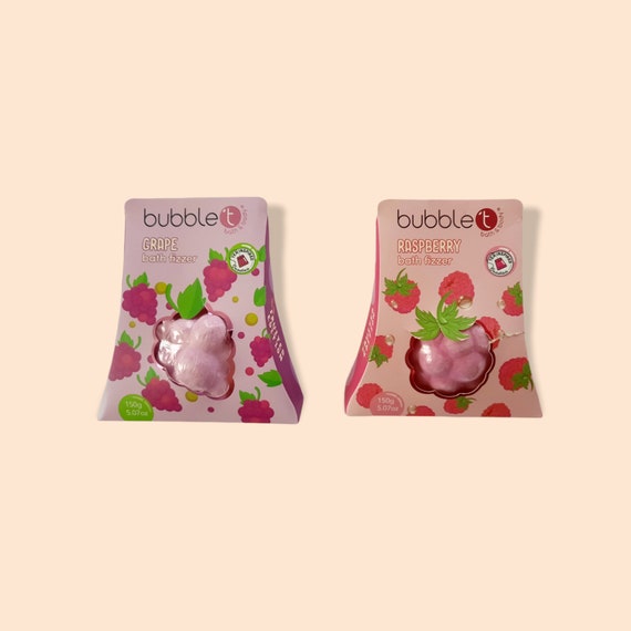 Fruitea Badebombe (Traube/Himbeer)