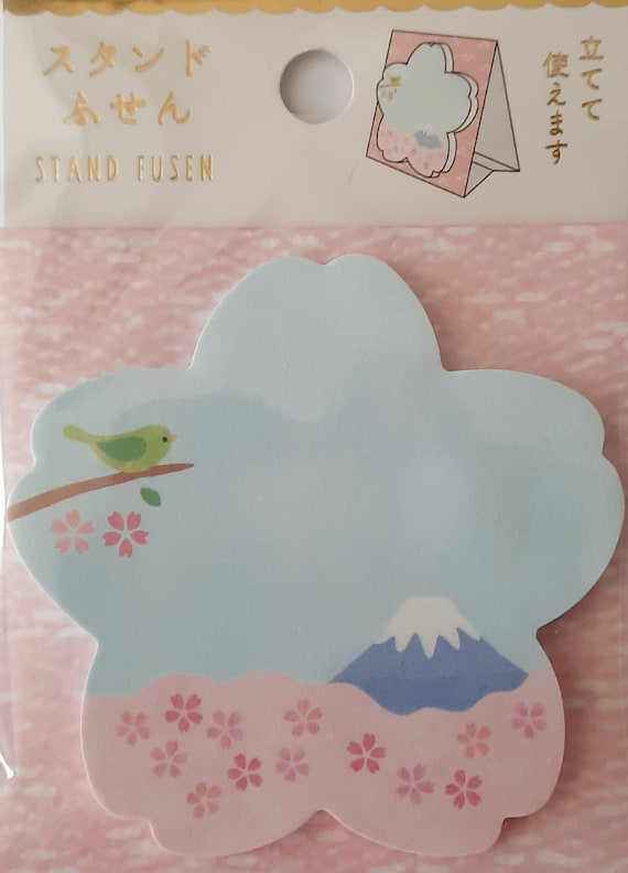 Stand Sticky Note Spring Pattern
