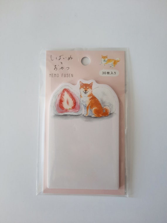 Memo Pad Sticky Note Shiba