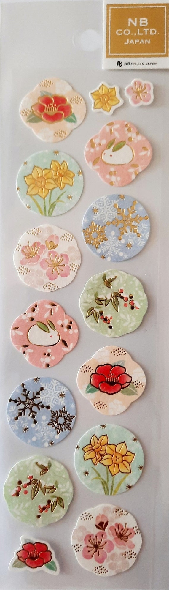 Japanese Style Sticker Color