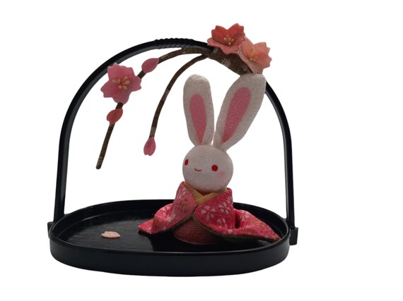 Cute Ornament Cherry Blossoms - Rabbit