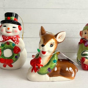 Mr. Christmas Nostalgic Light Up Figurines/Ornaments