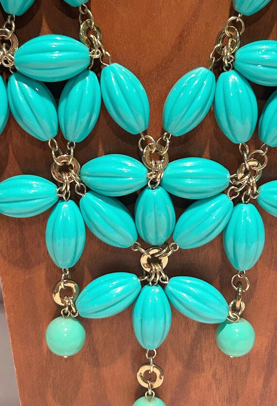 Anthropologie turquoise necklace best sale