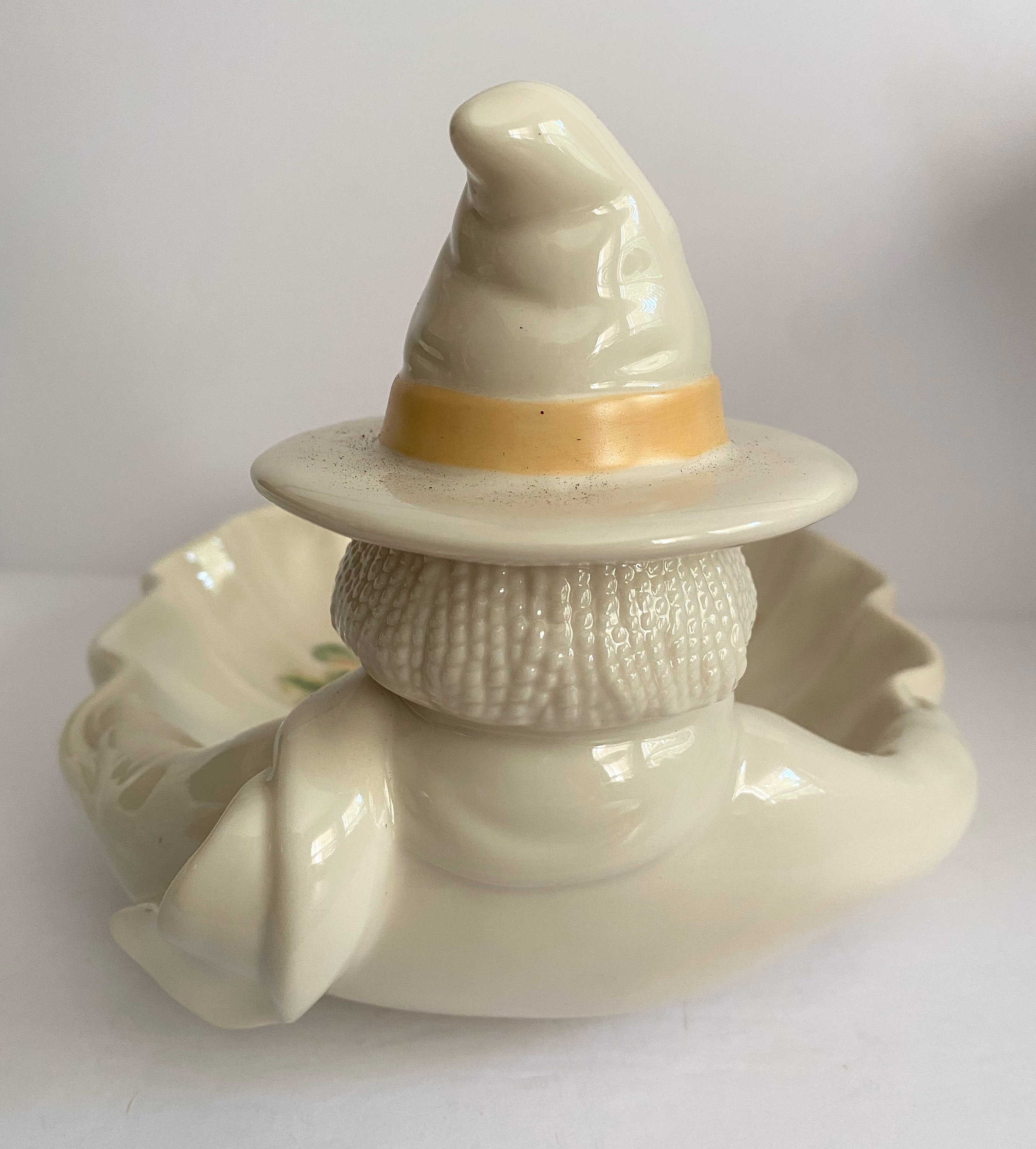 Vintage Lenox Halloween Witch Candy Dish Etsy