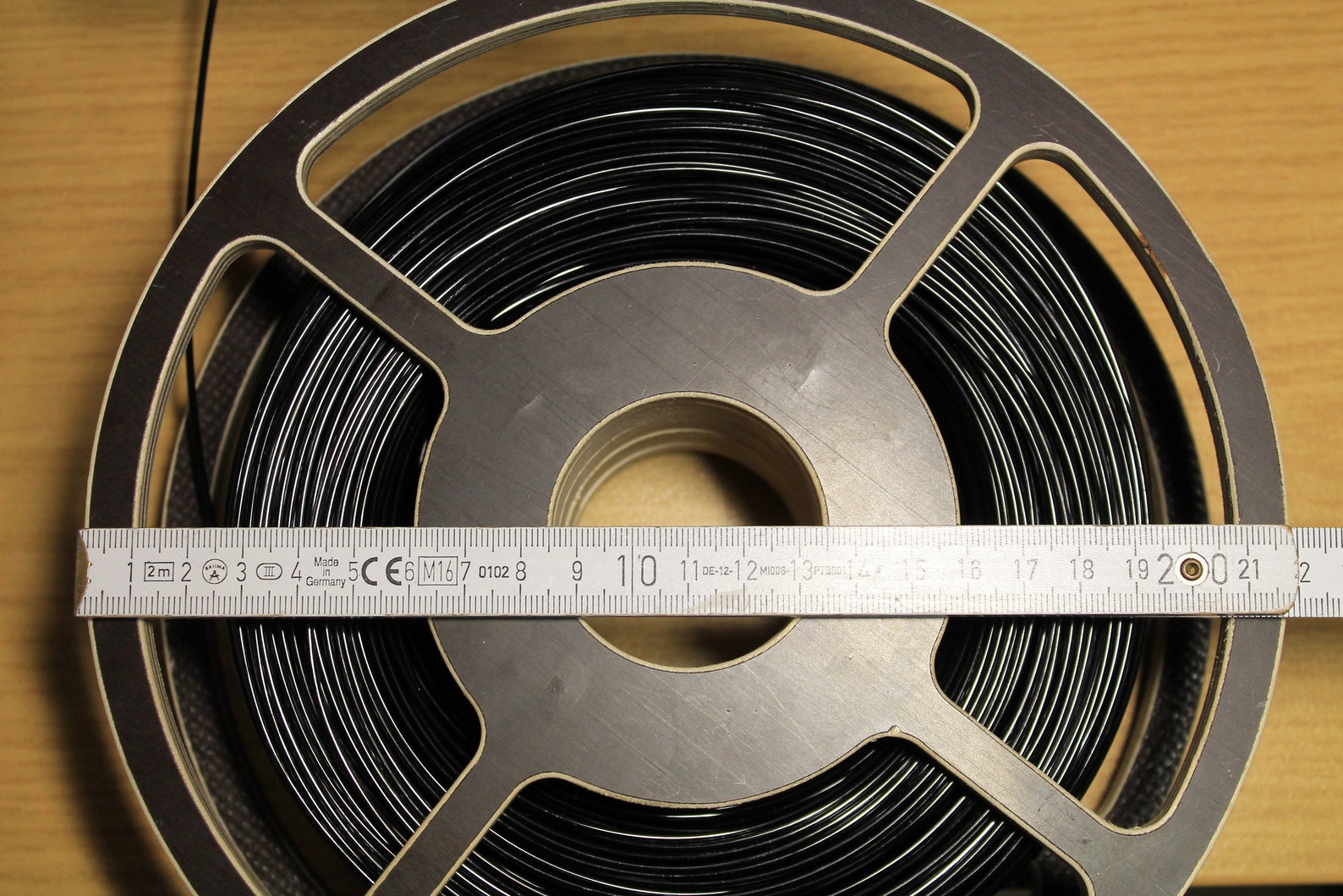 Wooden filament roll Filamentroll made out of Wood Etsy