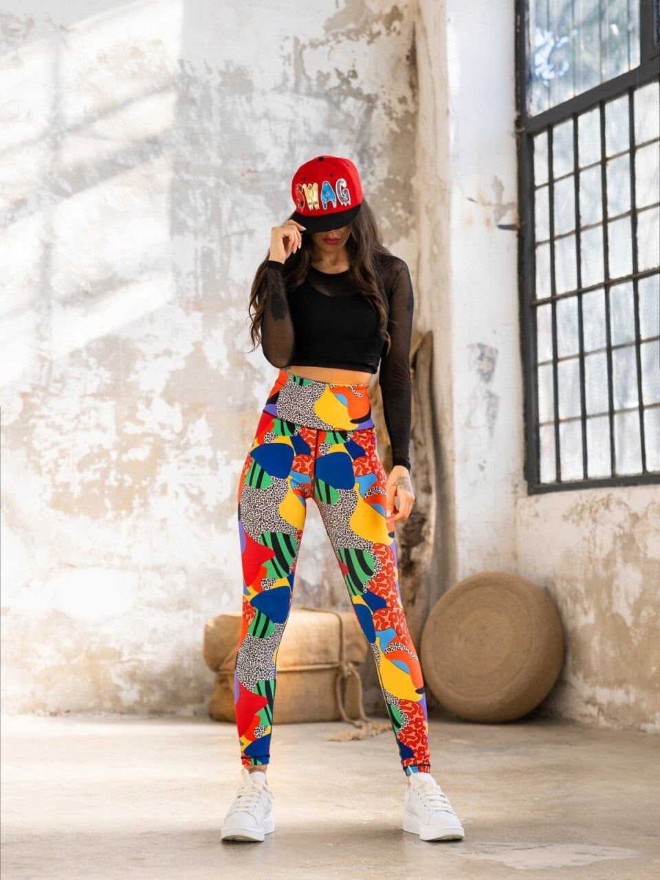 Zumba store fringe leggings