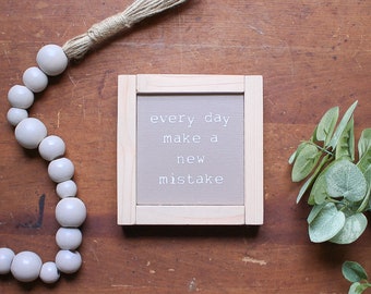 Inspirational Quotes, Framed Wood Sign, Motivational Quotes, Inspirational Sign, Office Decor, Classroom Decor, Gift For Teacher, Wall Art