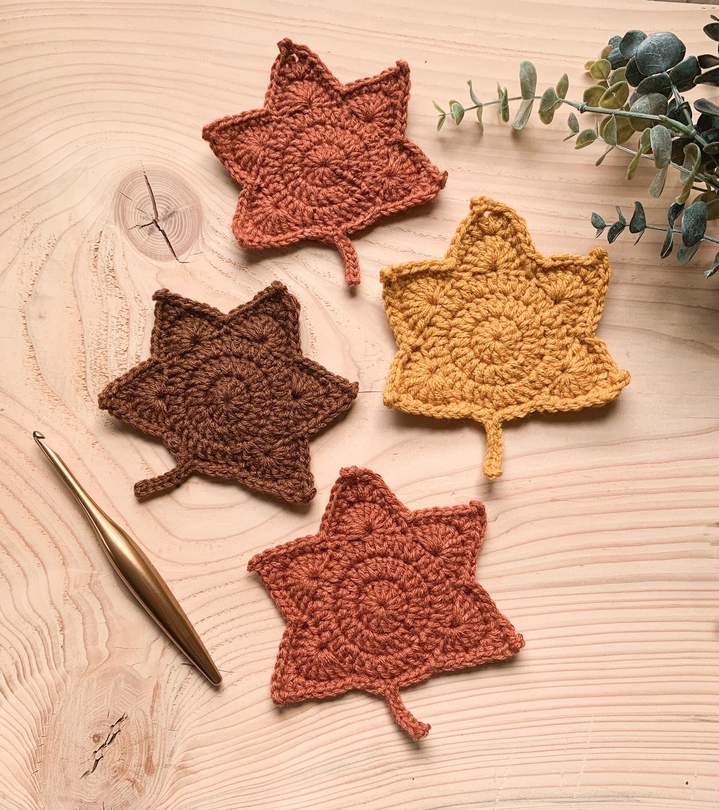 CROCHET PATTERN, Crochet Maple Leaf Pattern, Fall Crochet Pattern ...