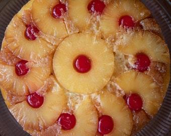 Pineapple Upside Down Cake {DIGITAL DOWNLOAD}