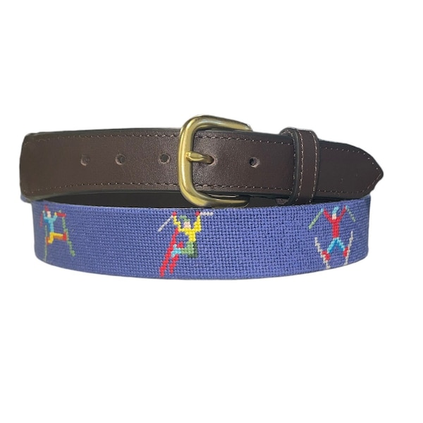 Needlepoint Belt Kit Etsy