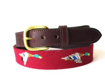 Ceinture colvert brodée