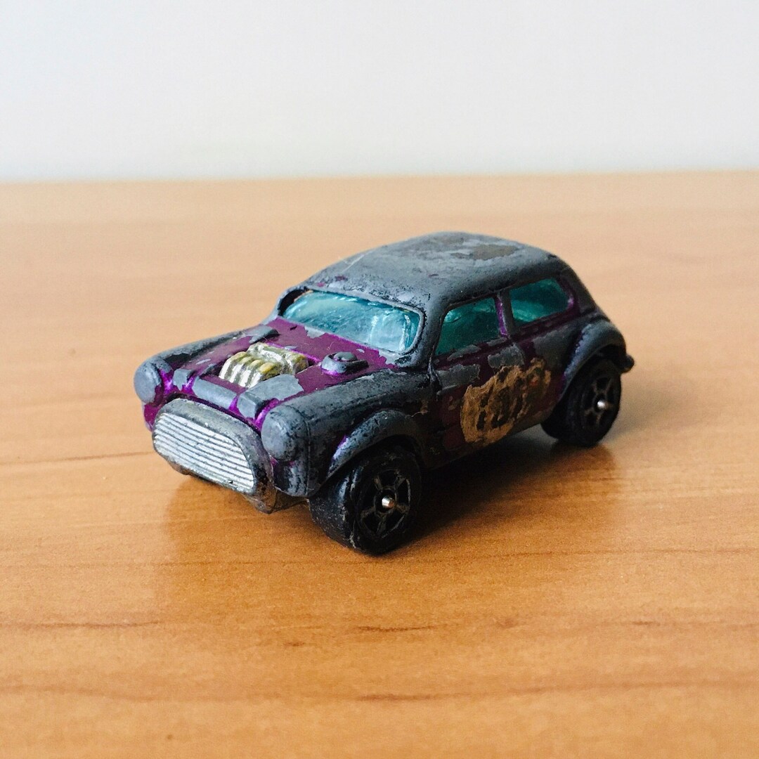 Vintage Car Toy Mini Cooper S Whizzwheels by Corgi, Diecast Car Model ...