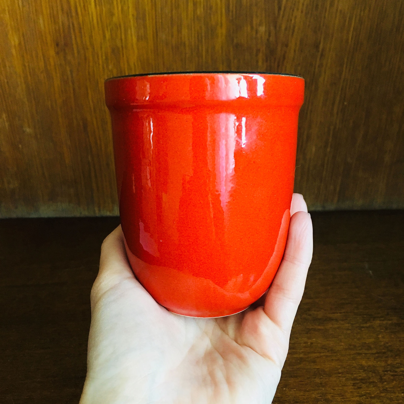 Vintage coffee mug Ceramic tumbler Handleless china coffee / Etsy