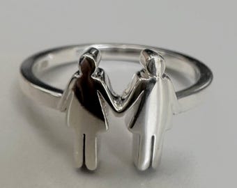Lesbian "Together as One" WLW Ring