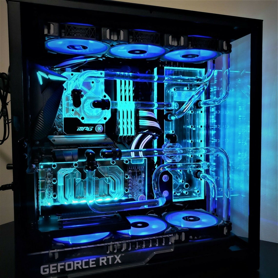 INTEL Water Cooled Extreme Gaming PC Custom Build to Order Etsy