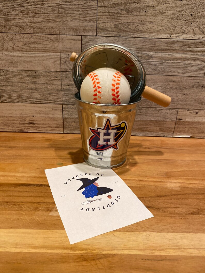 Swangin & Bangin Hate Us Astros Trash Can Tchotchke Etsy