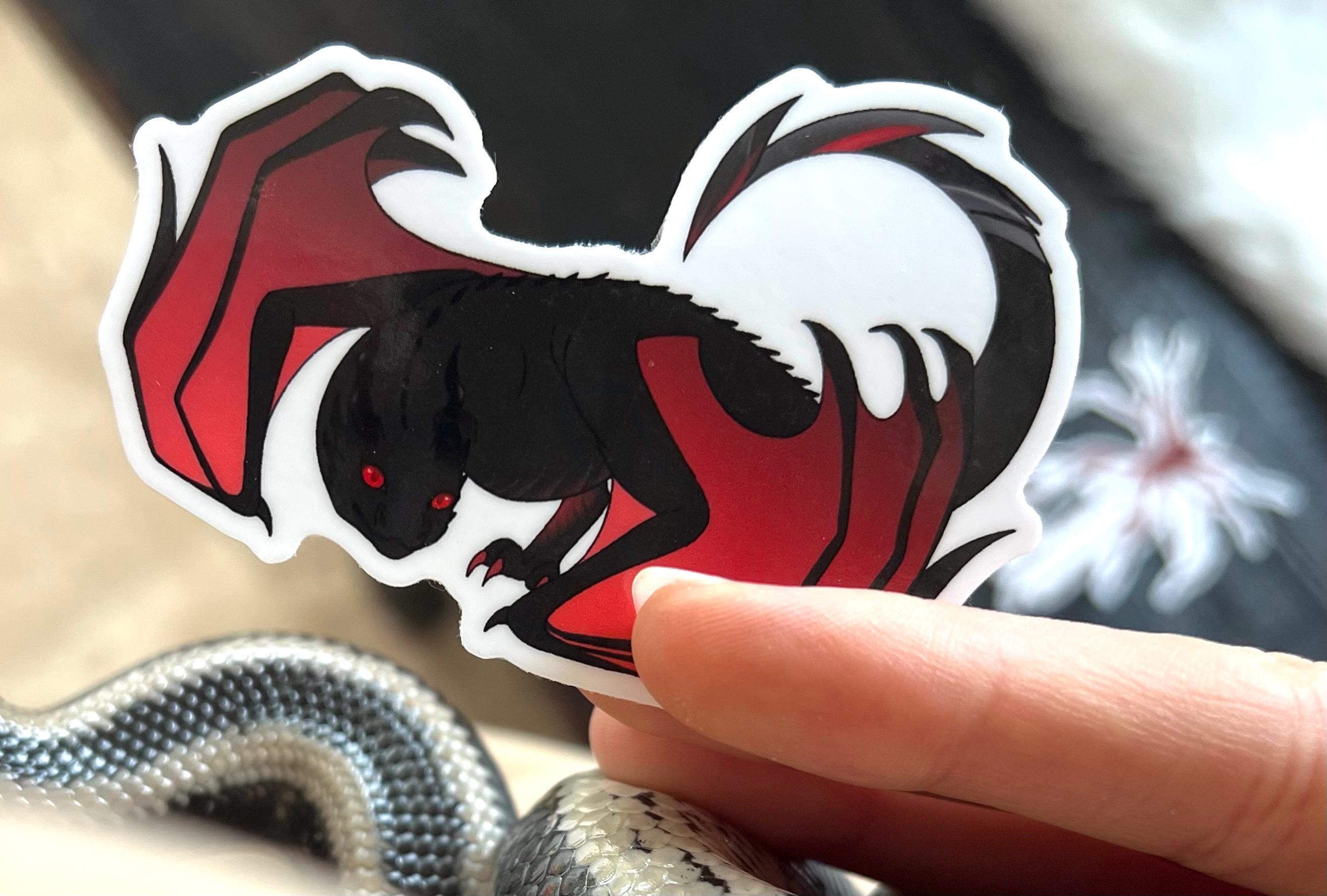 Sylus Chibi Dragon Sticker - Gloss Vinyl - Love and Deep Space - Etsy
