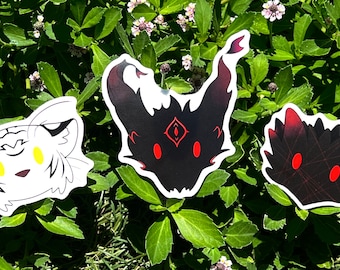 Bungo Stray Dogs Stickers (Chibi) - Atsushi / Rashomon / Arahabaki