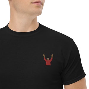 Kanye West Embroidered Crew Neck T-Shirt - "I Feel Like Pablo"