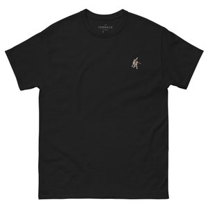 Chloe Kelly Embroidered Crew Neck T-Shirt - "Footballs Coming Home" Black