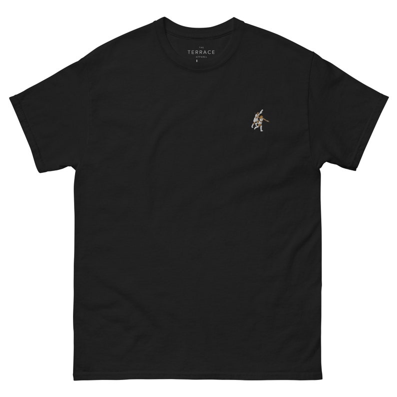 Chloe Kelly Embroidered Crew Neck T-Shirt - "Footballs Coming Home" Black