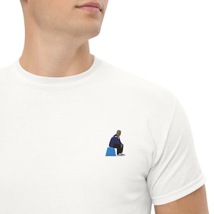 Marcelo Bielsa Embroidered Crew Neck T-Shirt - &quot;A Man And His Bucket&quot;