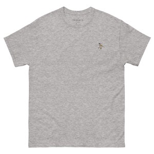 Chloe Kelly Embroidered Crew Neck T-Shirt - "Footballs Coming Home" Sport Grey