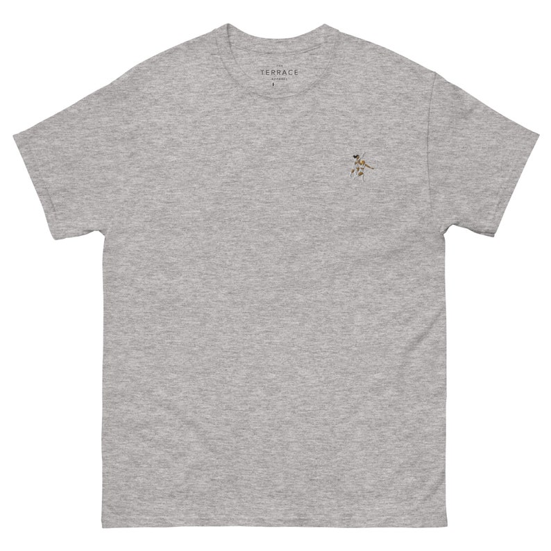 Chloe Kelly Embroidered Crew Neck T-Shirt - "Footballs Coming Home" Sport Grey