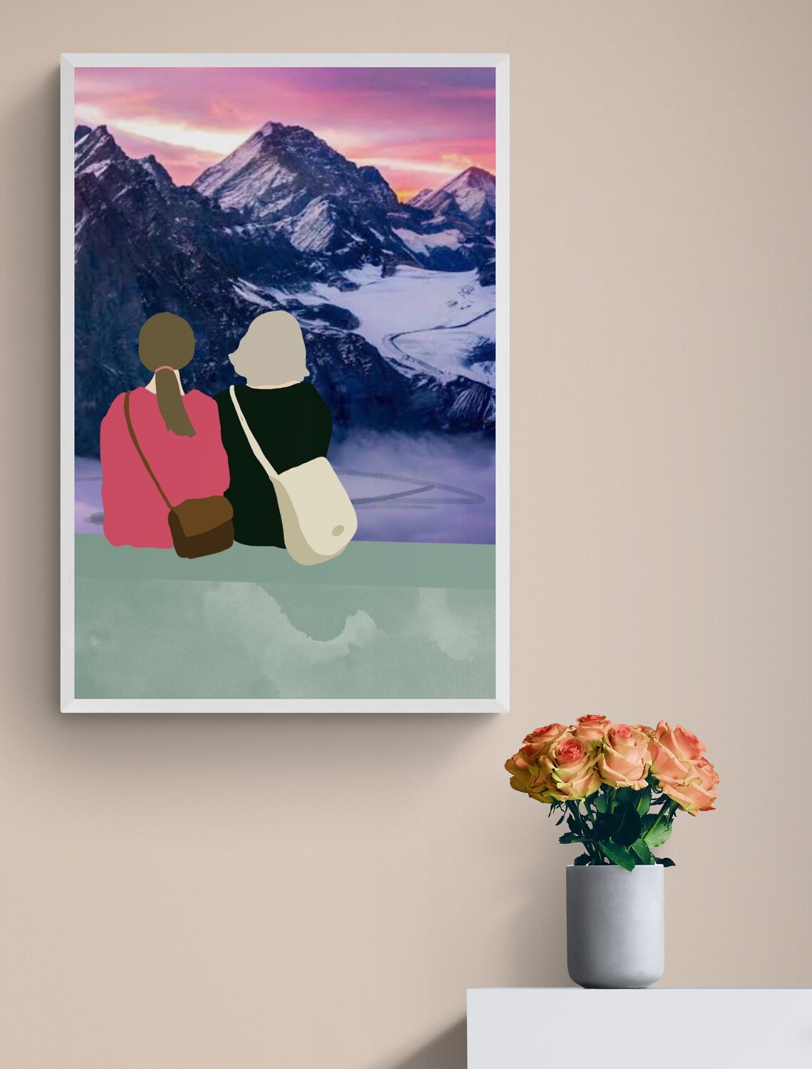 Friendship Wall Art Friendship Print Friendship Art | Etsy