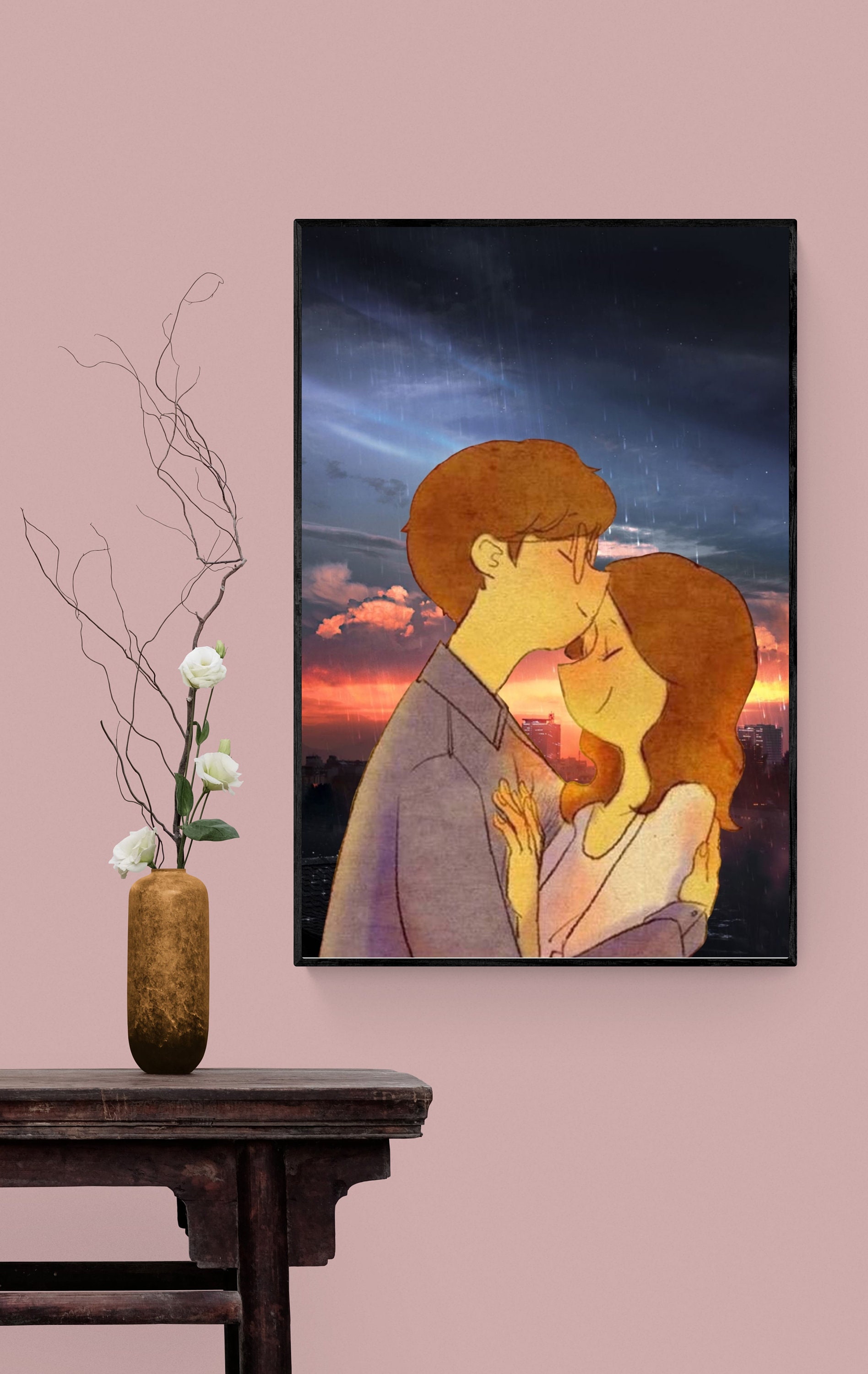 Anniversary Wall Art Anniversary Present Digital Download Etsy