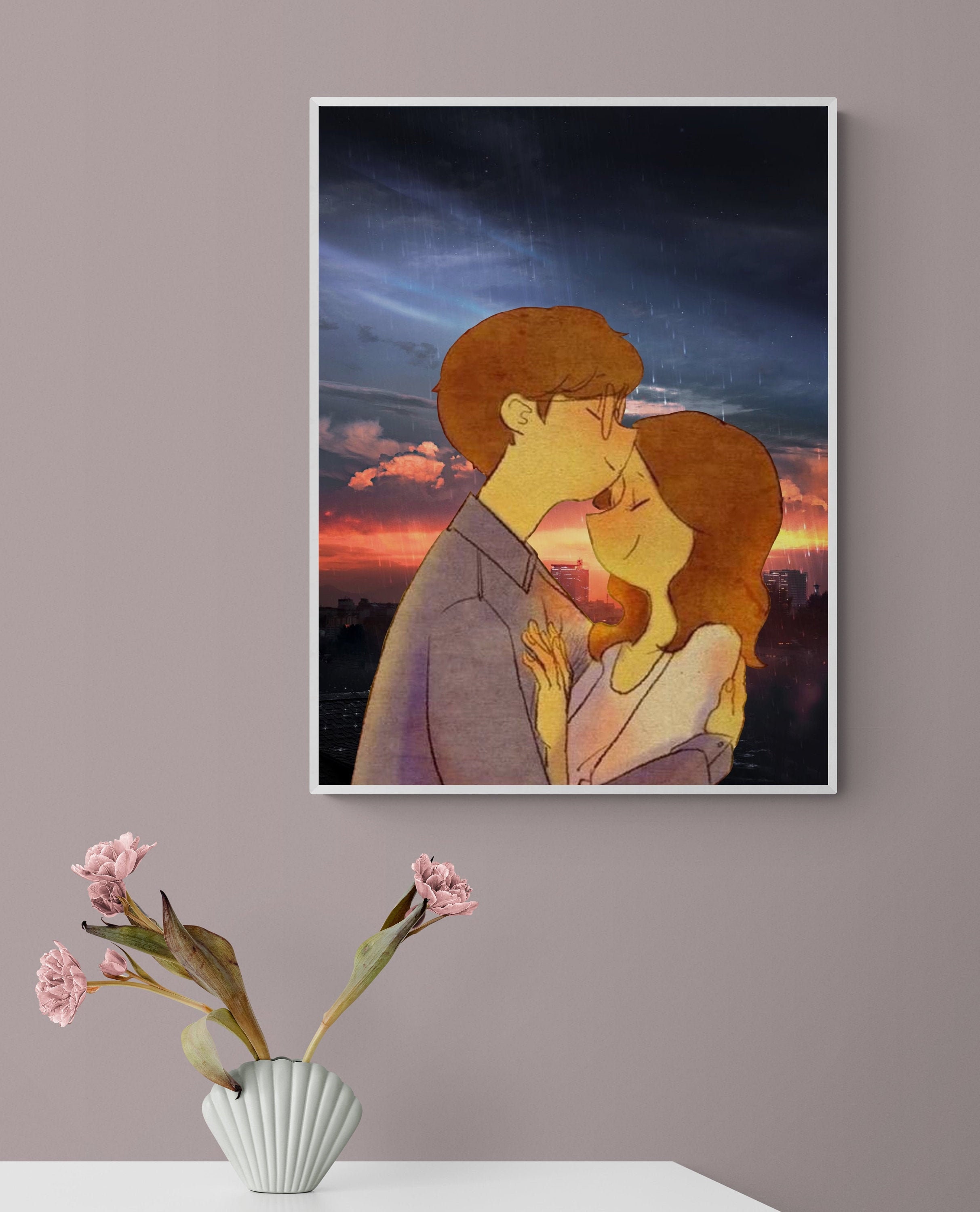 Anniversary Wall Art Anniversary Present Digital Download Etsy