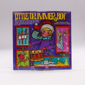 Vintage Sealed 1967 "The Little Drummer Boy" Album| Vinyl Record | Holiday Music | Christmas Album| Children's Music| Christmas Carols