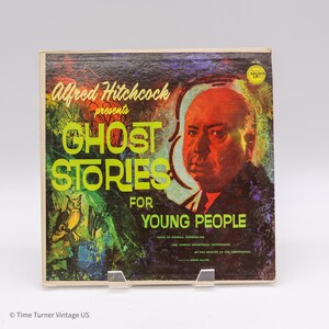 Vintage 1962 Alfred Hitchcock "Ghost Stories for Young People" Vinyl Album by Golden Records | LP 89 | Story or Spoken Word Recording