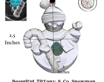 ティファニー　man Ornament TIFFANY & CO. Christmas Crystal Gingerbread Man Ornament