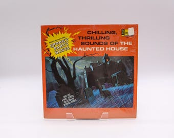 Vintage 1973 "Chilling, Thrilling Sounds of The Haunted House" Vinyl Album by Disneyland Records 1257 Special Effects | Sounds B