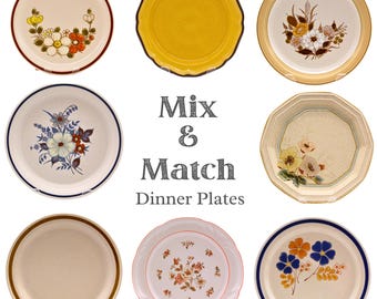Tauctionfix-dinner Plate in Gold Band by HUTSCHENREUTHER - Etsy
